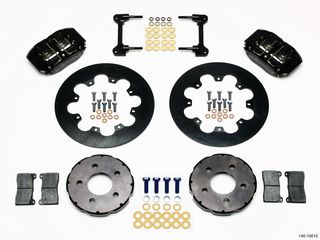 DYNAPRO DUST BOOT RADIAL FRONT DRAG BRAKE KIT FRONT DRAG MUSTANG 94-04 11.75 SOLID