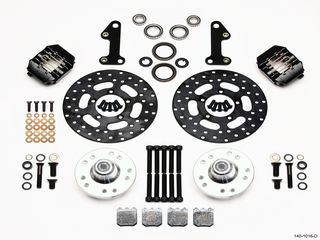 DYNAPRO DUST BOOT FRONT DRAG KIT CAMARO 67-69 LD DRUM