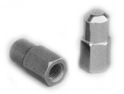 Chrome Spindle Stop Nuts