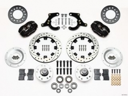 FORGED DYNALITE PRO SERIES BRAKE KIT FRONT CHEVY 55-57 FDL 11.75 ROTOR