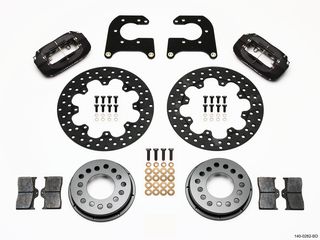FORGED DYNALITE BRAKE KIT DRAG REAR SMALL FORD BILLET 1.71 HAT