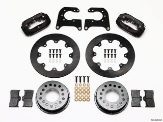 FORGED DYNALITE BRAKE KIT DRAG REAR 12 BOLT CHEVY BILLET 1.96