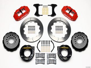 FORGED NARROW SUPERLITE 4R BRAKE KIT REAR C10 CHEVY 63-87 5 LUG 2.42 OFF