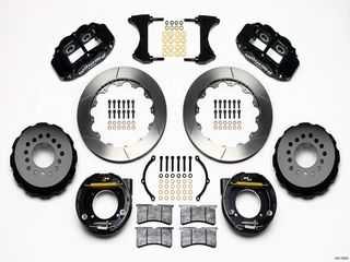 FORGED NARROW SUPERLITE 4R BRAKE KIT REAR C10 CHEVY 63-87 5 LUG 2.42 OFF