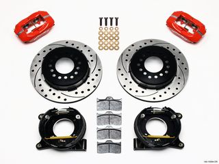 FORGED DYNALITE BRAKE KIT REAR DISC/DRUM C10 CHEVY 63-87 5 LUG