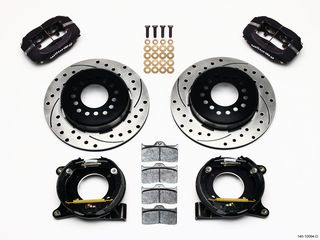 FORGED DYNALITE BRAKE KIT REAR DISC/DRUM C10 CHEVY 63-87 5 LUG