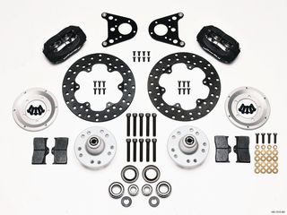 FORGED DYNALITE BRAKE KIT DRAG FRONT A/M STRUT MD DRILLED