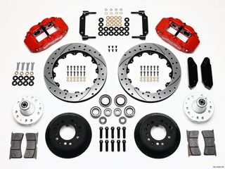 FORGED NARROW SUPERLITE 6R LARGE FRONT KIT MUSTANG 70-73 BIG BRAKE RADIAL