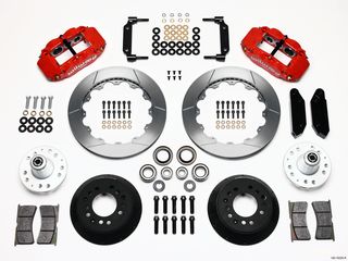 FORGED NARROW SUPERLITE 6R LARGE FRONT KIT MUSTANG 70-73 BIG BRAKE RADIAL