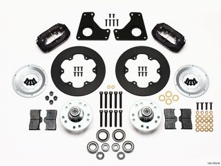 FORGED DYNALITE BRAKE KIT DRAG FRONT GM G BODY 80-87 MD FORGED