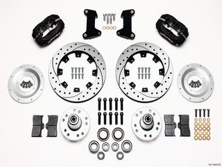 FORGED DYNALITE BRAKE KIT FRONT PINTO/MUSTANG II 74-78 FORGED