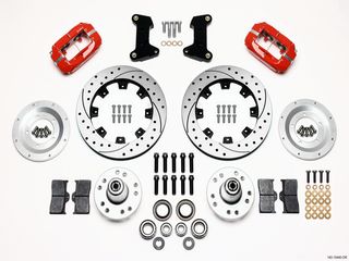 FORGED DYNALITE BRAKE KIT FRONT PINTO/MUSTANG II 74-78 FORGED