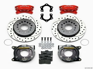 FORGED DYNALITE PRO REAR KIT DISC/DRUM MOPAR/DANA 2.50 OFF