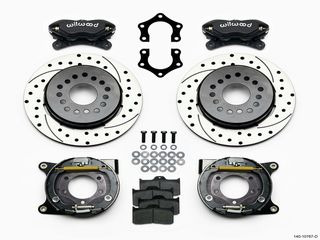 FORGED DYNALITE PRO REAR KIT DISC/DRUM MOPAR/DANA 2.50 OFF