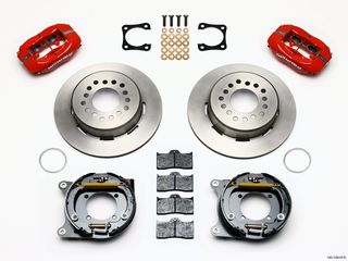 FORGED DYNALITE PRO SERIES REAR KIT DISC/DRUM 12 BOLT CHEVY 2.81