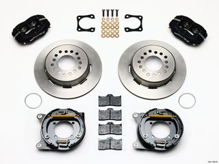 FORGED DYNALITE PRO SERIES REAR KIT DISC/DRUM 12 BOLT CHEVY 2.81