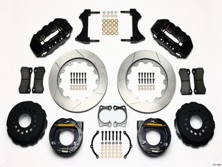 BILLET W4A RADIAL REAR DISC KIT BIG FORD NEW STYLE 2.50 OFF