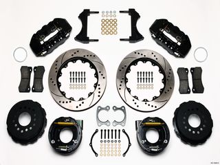 BILLET W4A RADIAL REAR DISC KIT SMALL FORD 2.50 OFFSET