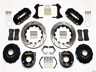 BILLET W4A RADIAL REAR DISC KIT MUSTANG 05-UP 2.66