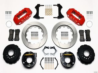 BILLET W4A RADIAL REAR DISC KIT MUSTANG 05-UP 2.66