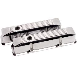 Ribbed Chevy Valve Covers